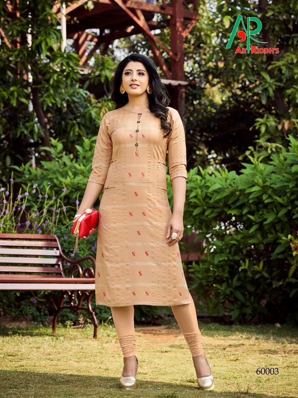 Artriddhs present Tjori jecqaurd  cotton kurti catalog 