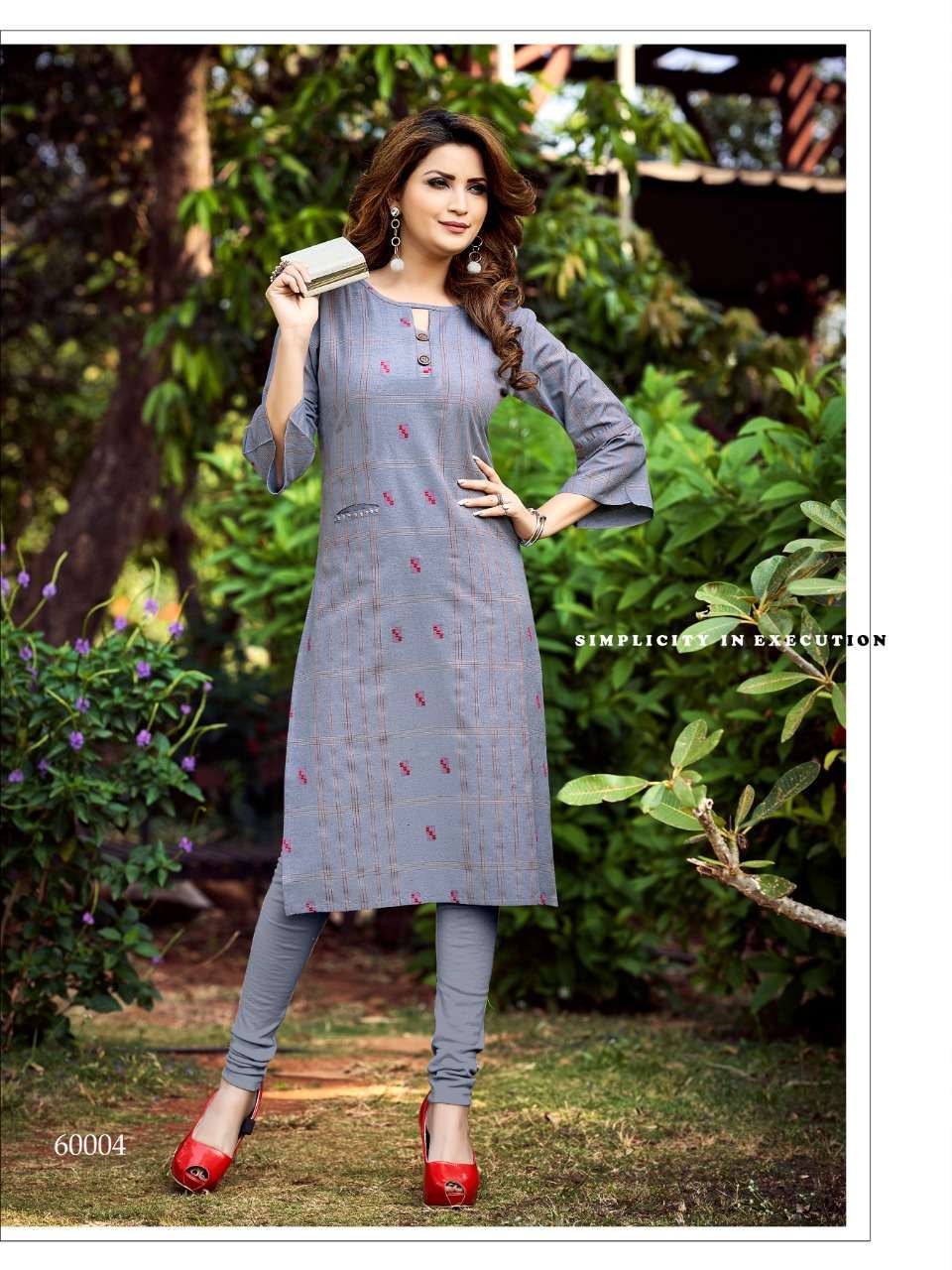 Artriddhs present Tjori jecqaurd  cotton kurti catalog 