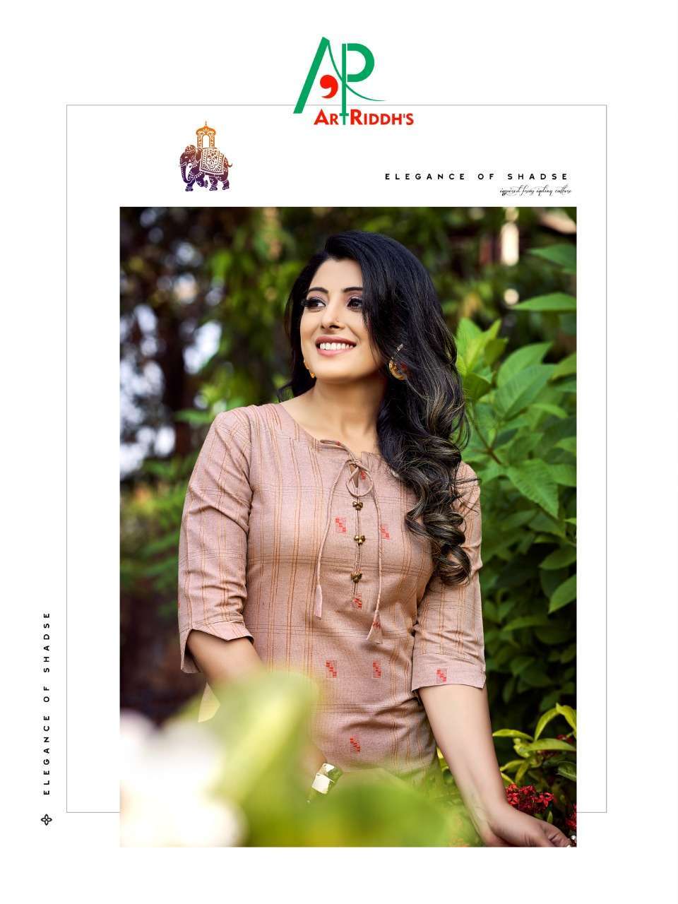 Artriddhs present Tjori jecqaurd  cotton kurti catalog 