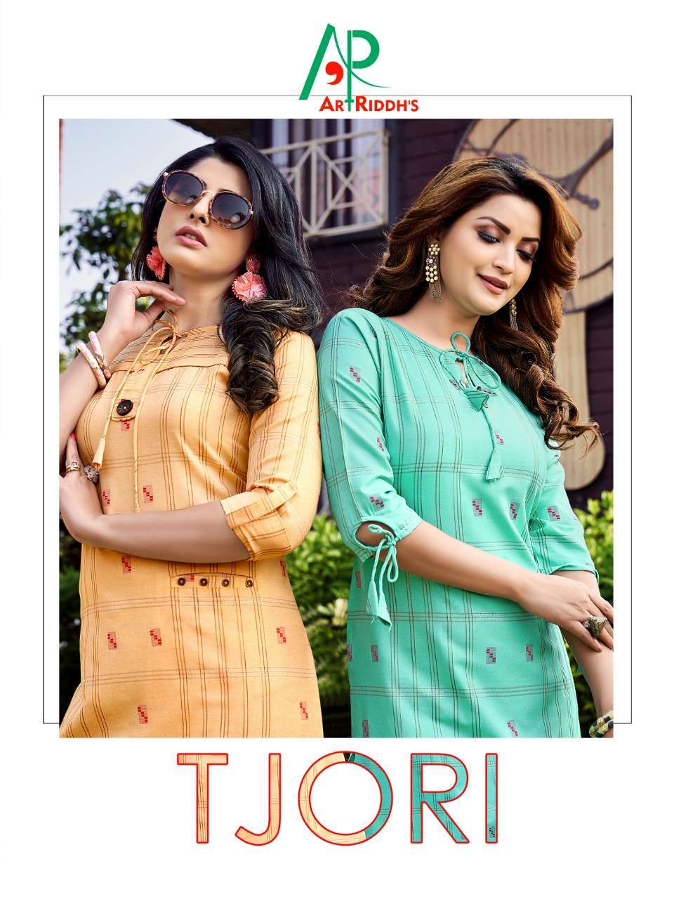 Artriddhs present Tjori jecqaurd  cotton kurti catalog 
