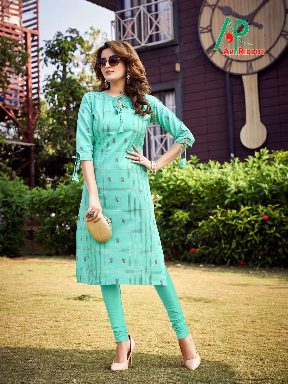 Artriddhs present Tjori jecqaurd  cotton kurti catalog 
