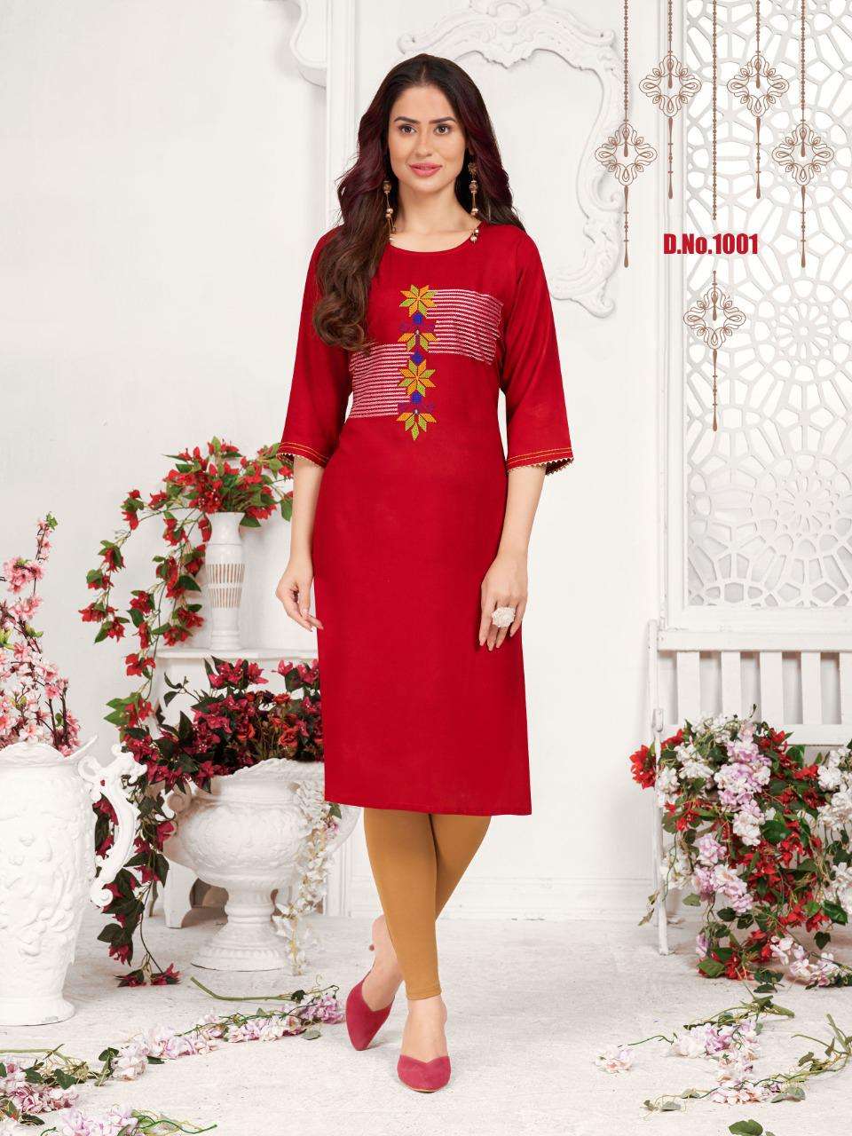 B2 trends princess Vol 1 Premium collection of rayon kurti