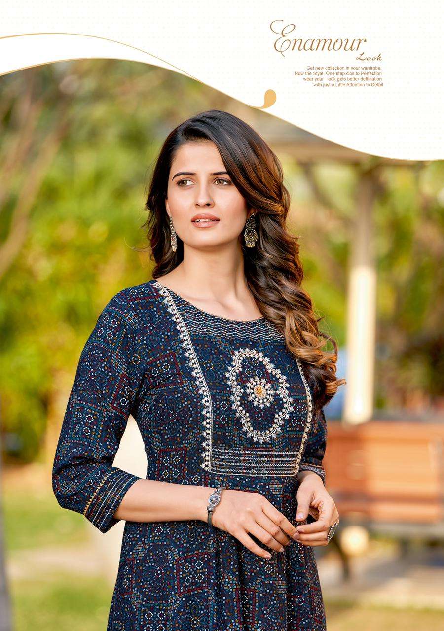 mittoo  present  new catalogue bindi rayon print gwon