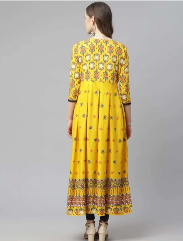 NX brand kena catalogue yellow colour buy kurtis wholesale india 