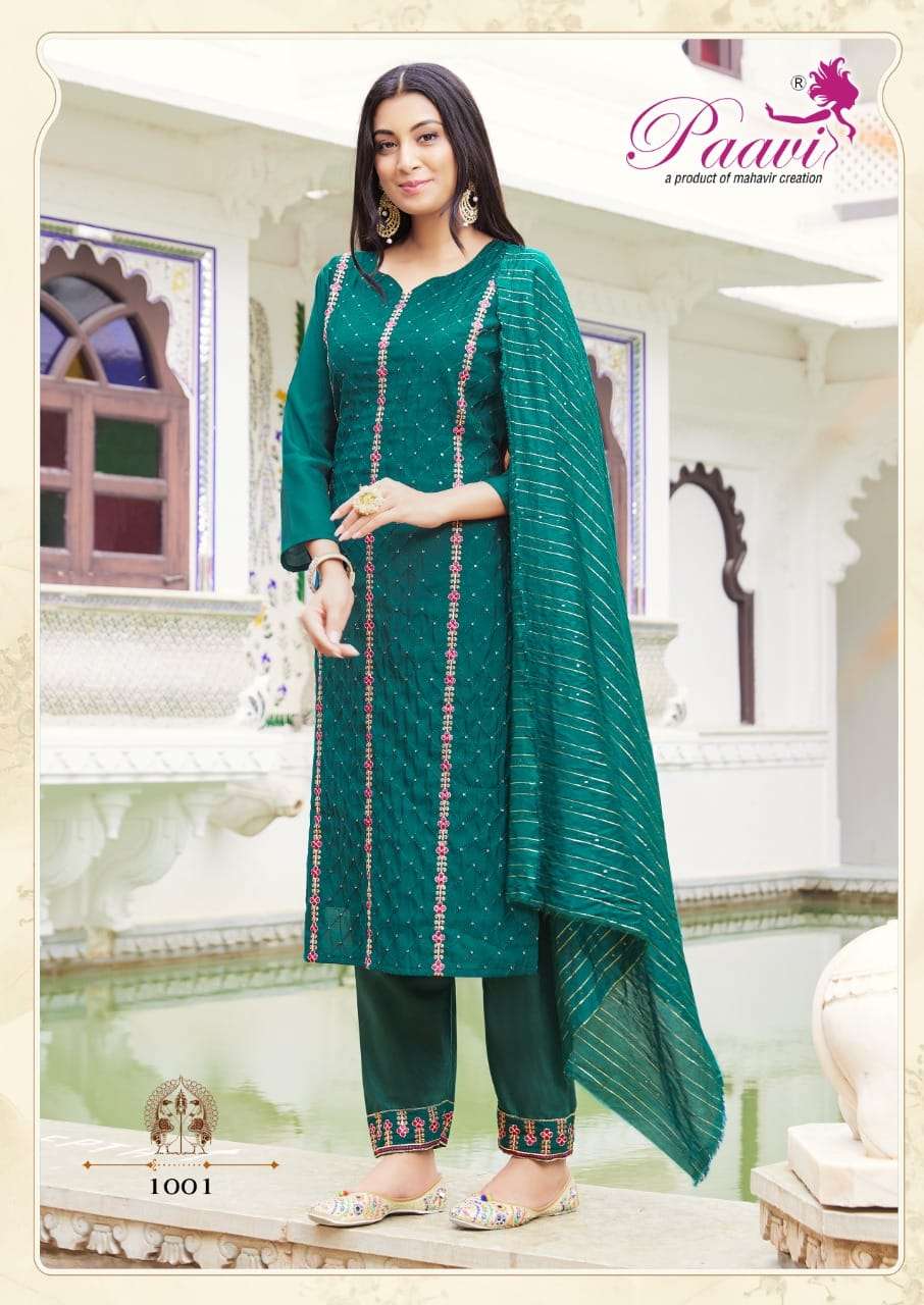 Pavvi Shenaz New Kurti Catalogue Collection 