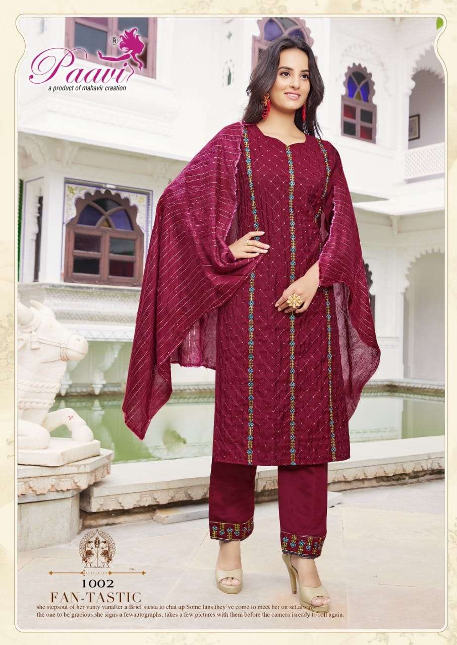 Pavvi Shenaz New Kurti Catalogue Collection 