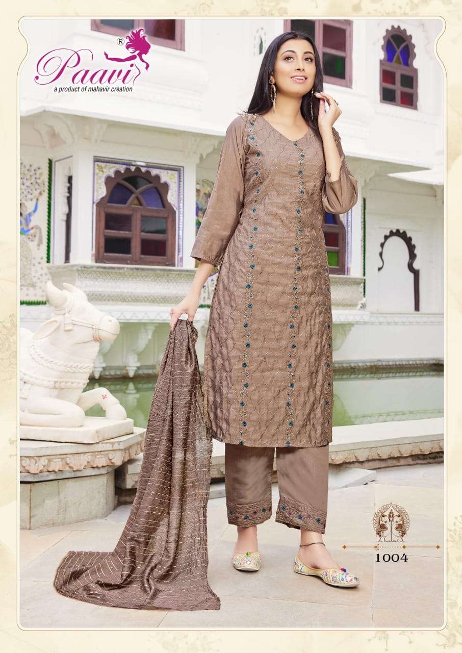 Pavvi Shenaz New Kurti Catalogue Collection 