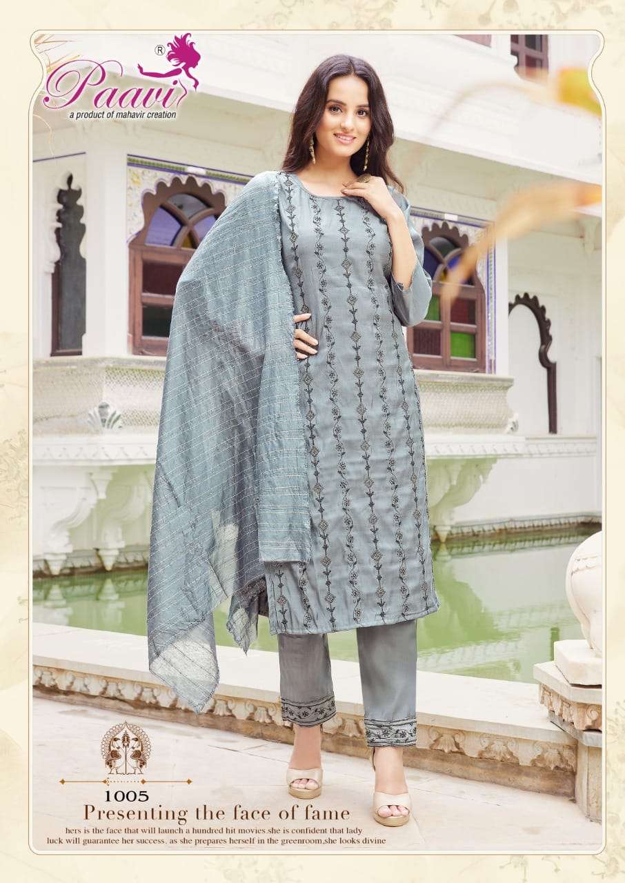 Pavvi Shenaz New Kurti Catalogue Collection 