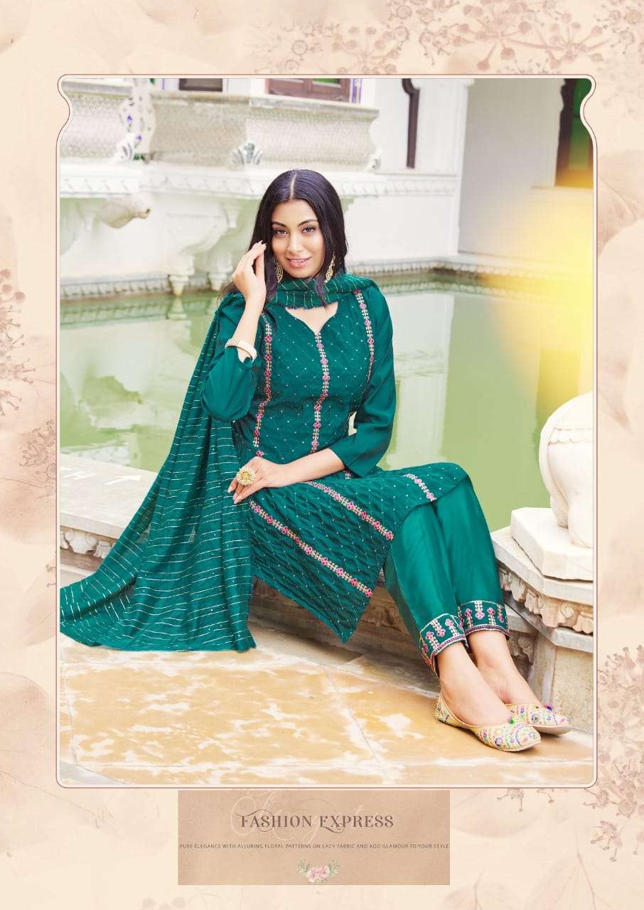 Pavvi Shenaz New Kurti Catalogue Collection 