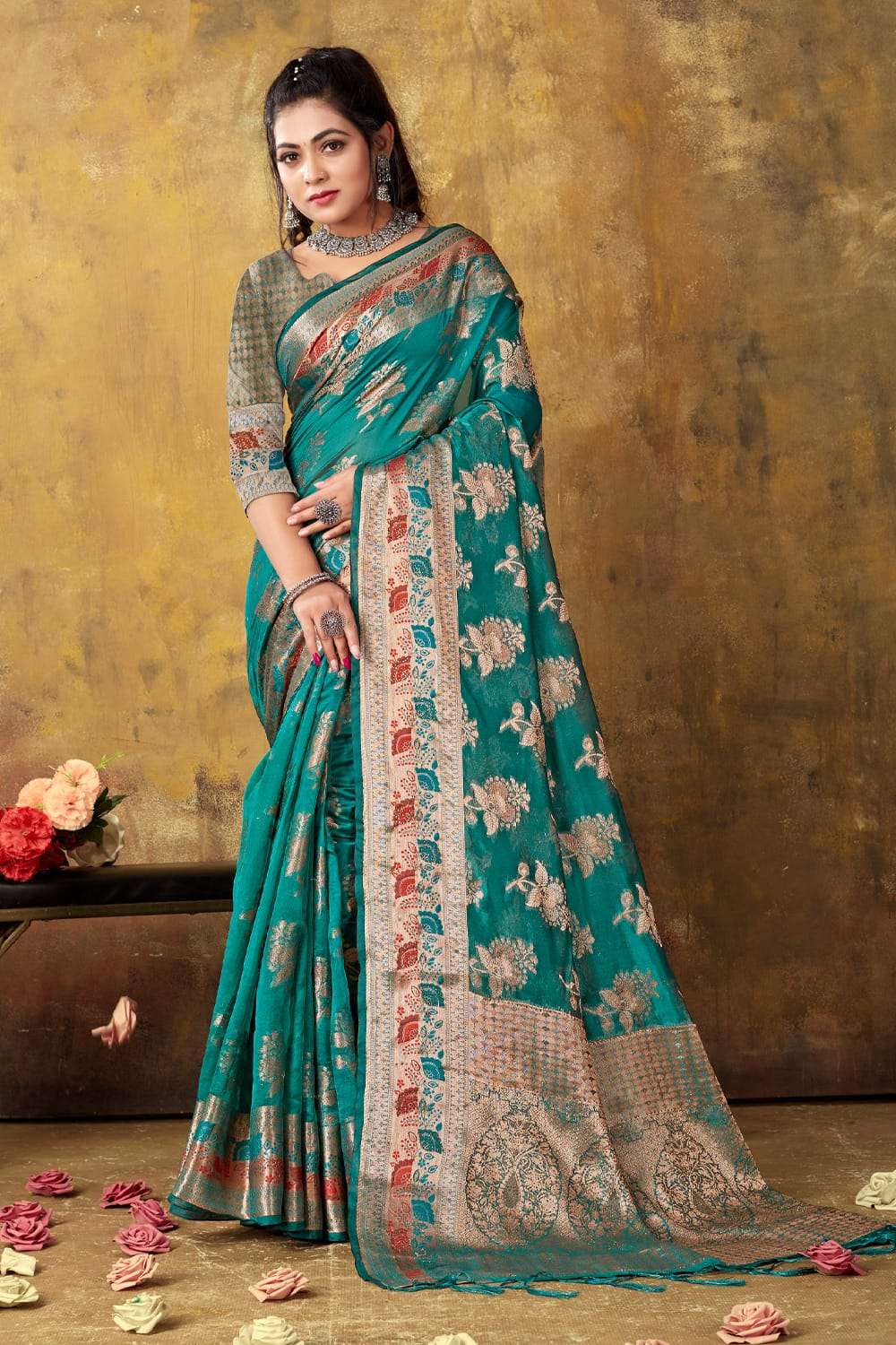 Bunawat Presents Kanika Desgner Saree Catalouge Collection