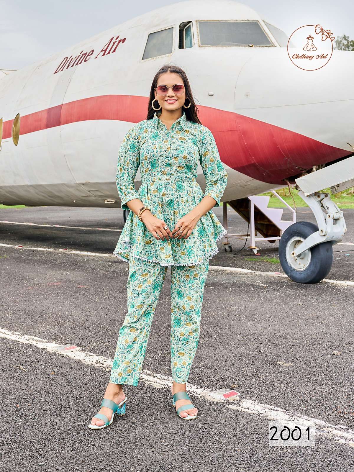 CLOTHING ART COCKTAIL VOL-1 DESIGNER CO-ORD SET WHOLESALE MARKET NEAR ME