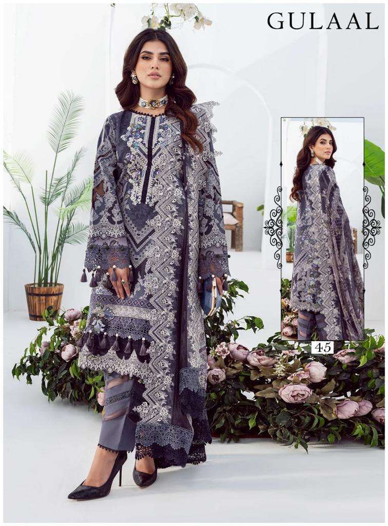 Gulaal Classy Luxury Cotton Collection Vol 5 Karachi Cotton Dress Material  wholesale collection
