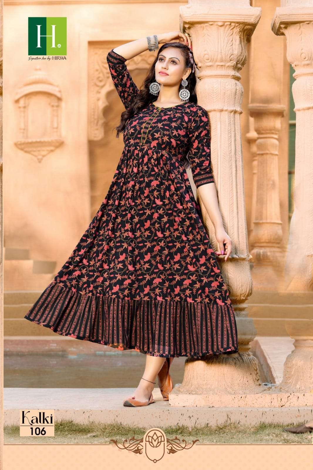 Diya trends groom vol 1 rayon gown kurti wholesaler