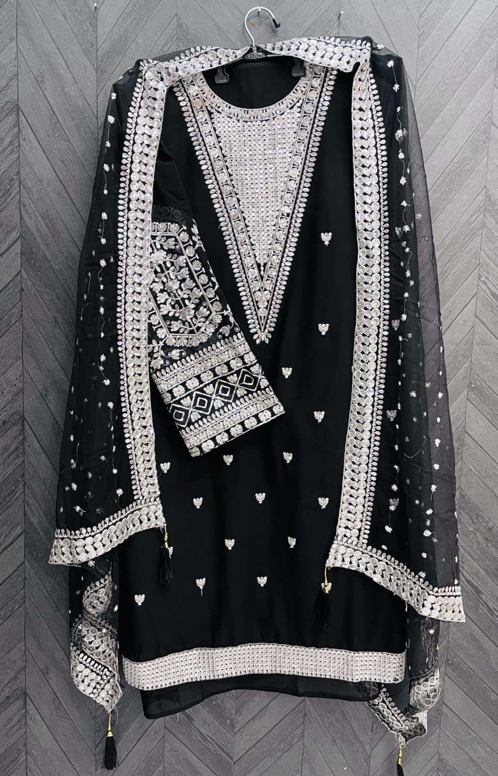 KF - 147 Fox Georgette With Multi Pakistani Suits wholesale online market