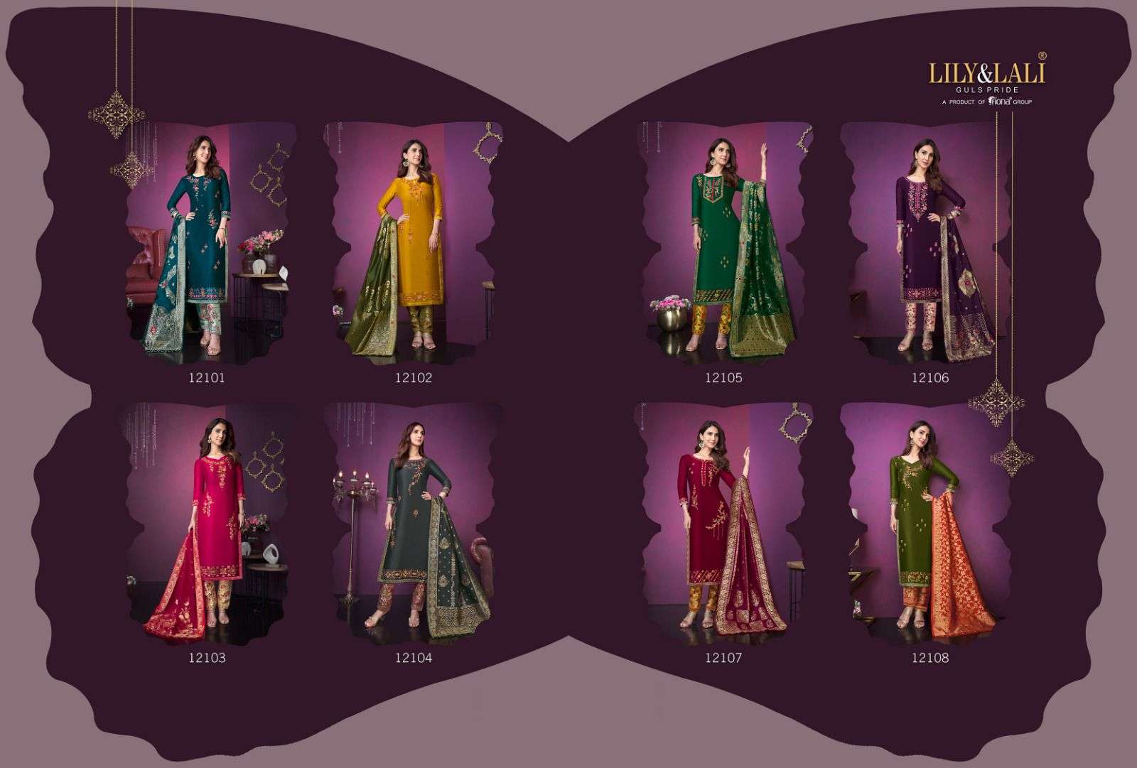 LILY & LALI MEENAKARI vol 3 VAANI KAPOOR COLLECTION branded kurti wholesale rate