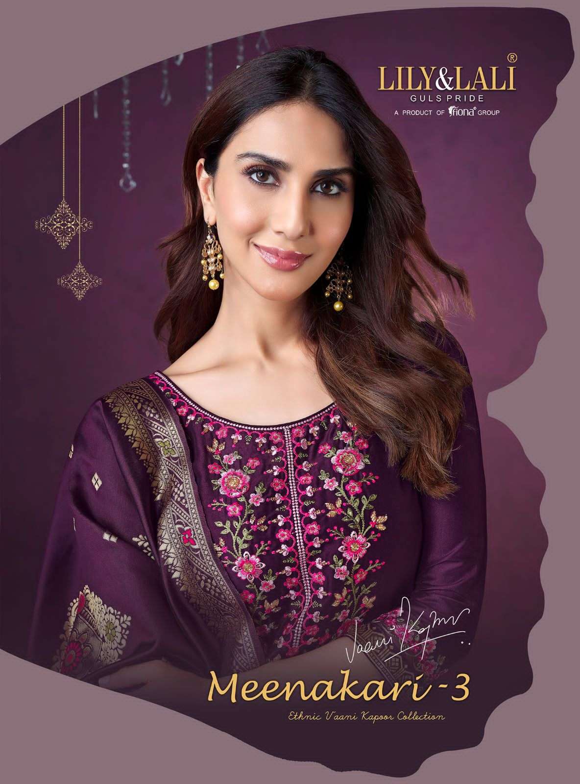 LILY & LALI MEENAKARI vol 3 VAANI KAPOOR COLLECTION branded kurti wholesale rate
