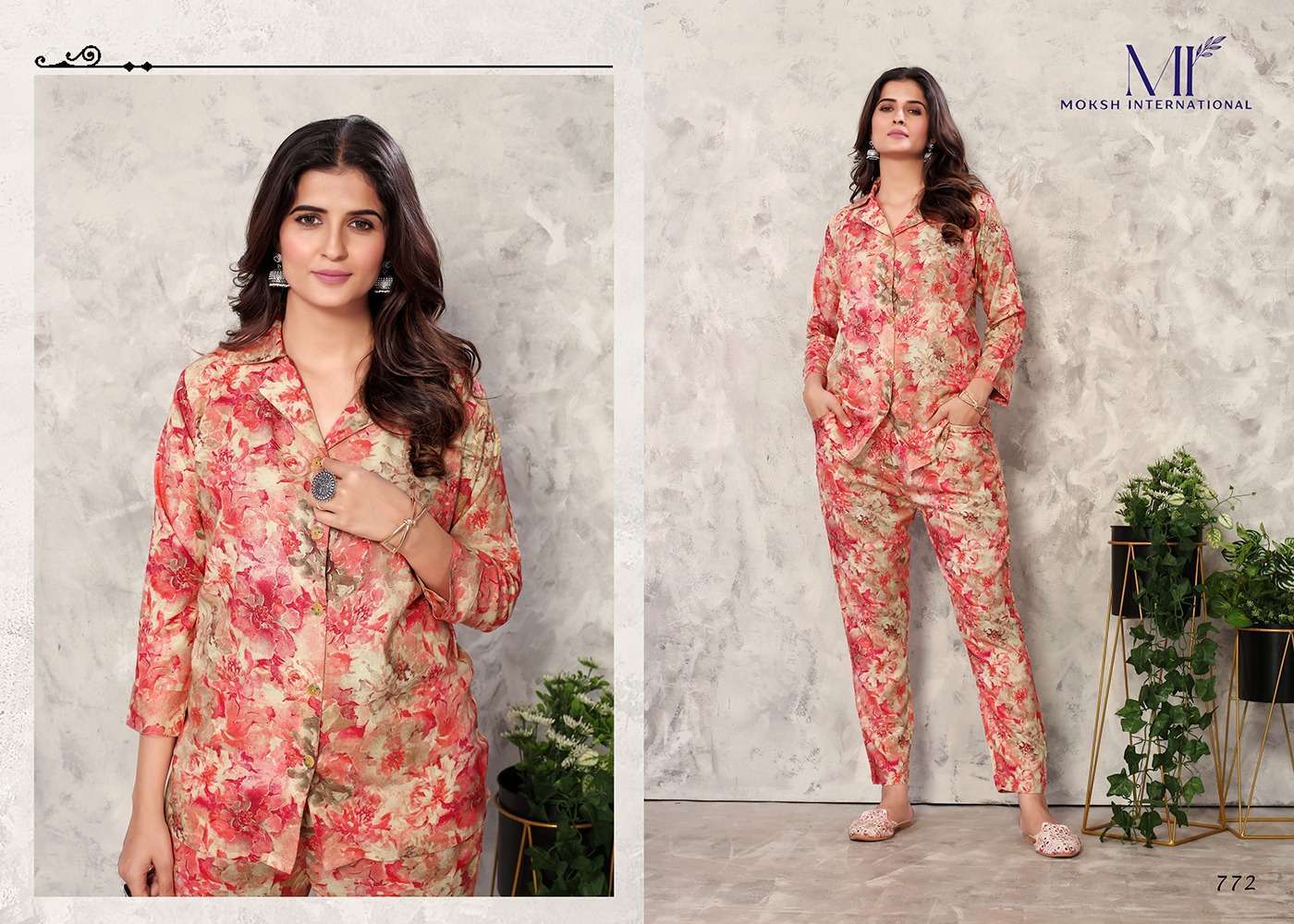 Moksh International Co-ord Set Vol-1 co-ord set Wholesale market india