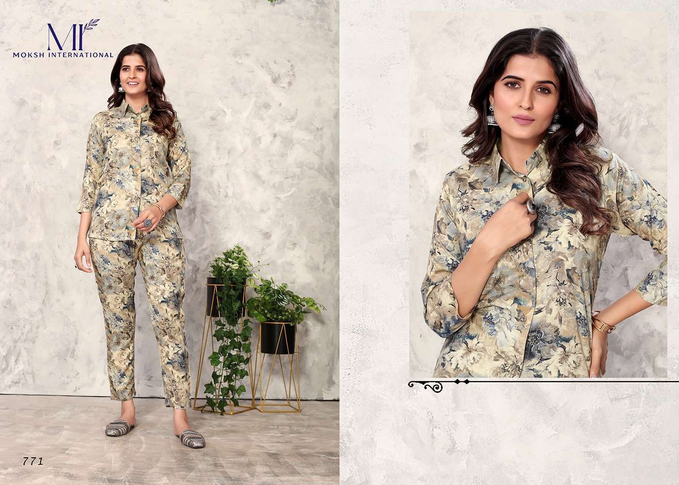 Moksh International Co-ord Set Vol-1 co-ord set Wholesale market india