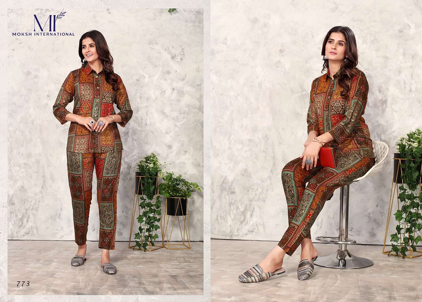 Moksh International Co-ord Set Vol-1 co-ord set Wholesale market india