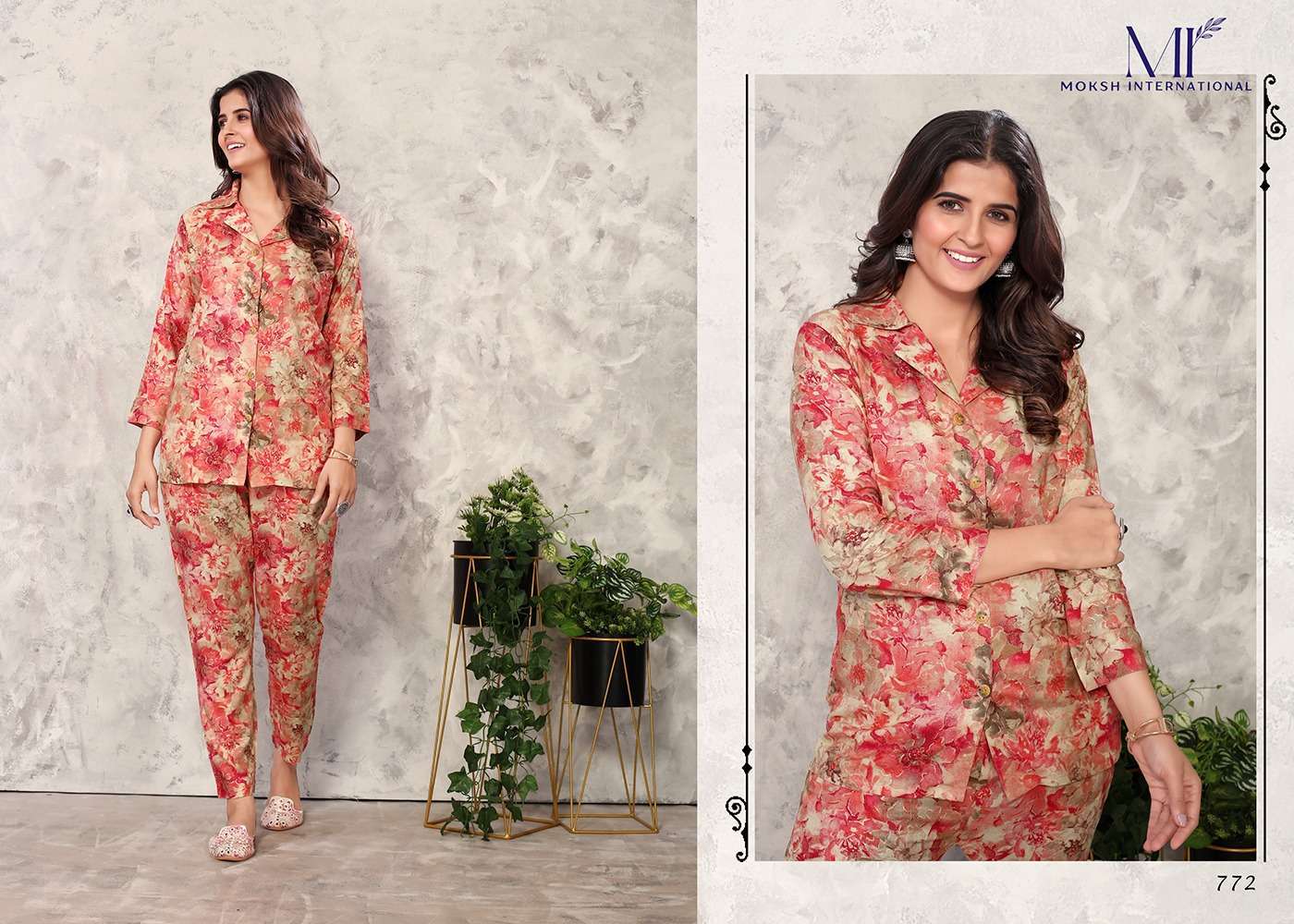 Moksh International Co-ord Set Vol-1 co-ord set Wholesale market india