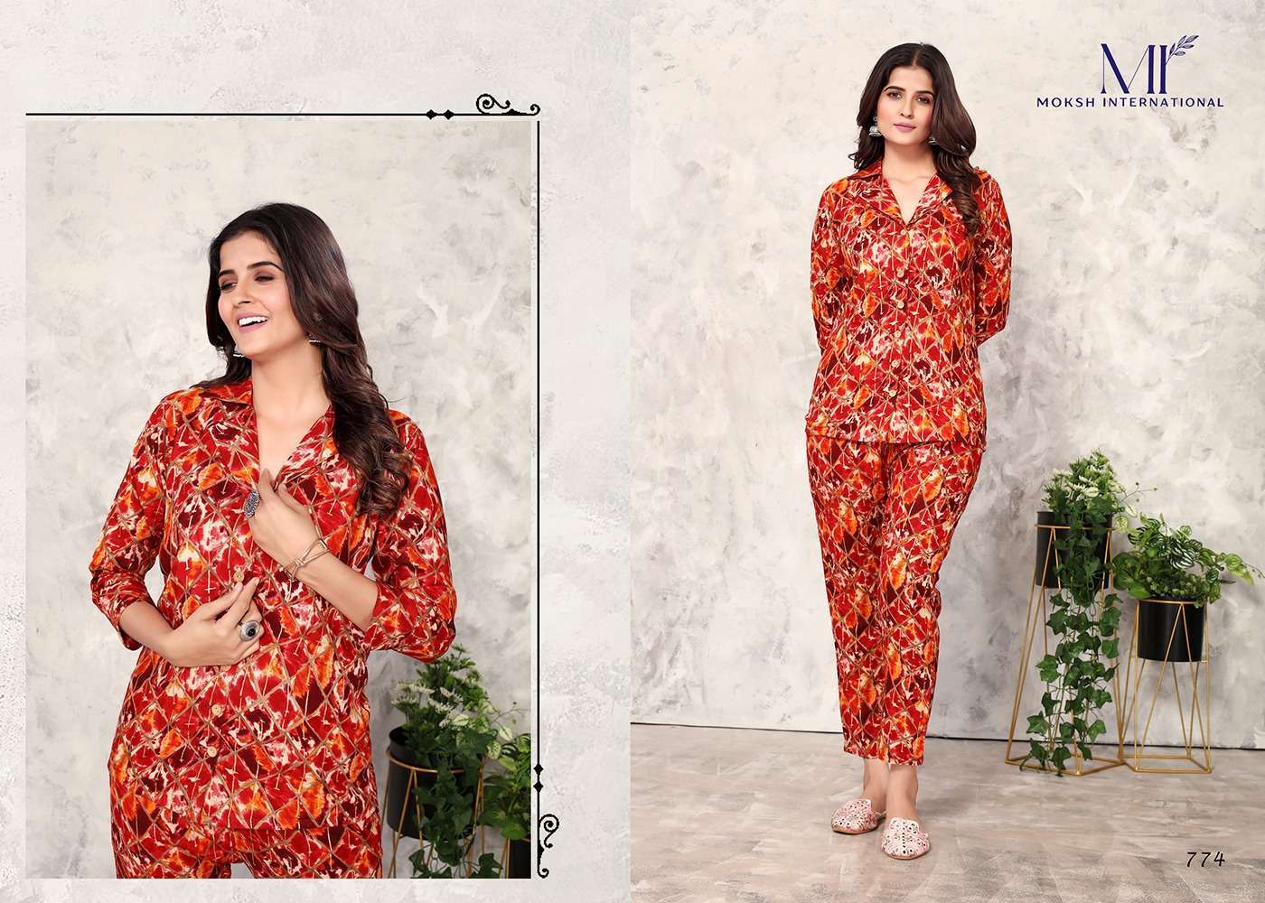 Moksh International Co-ord Set Vol-1 co-ord set Wholesale market india