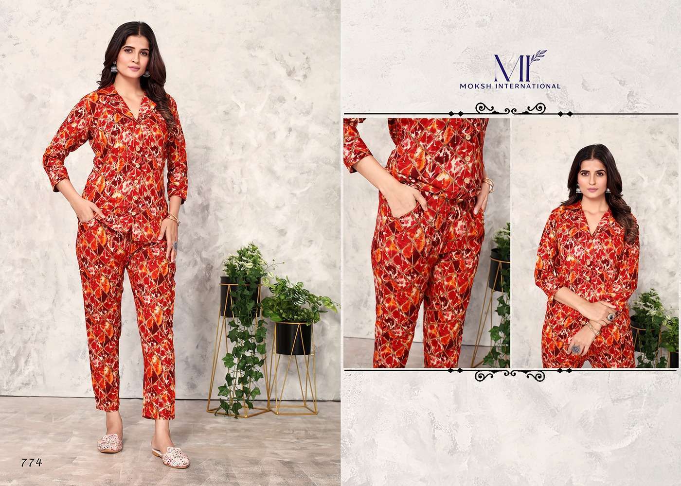 Moksh International Co-ord Set Vol-1 co-ord set Wholesale market india