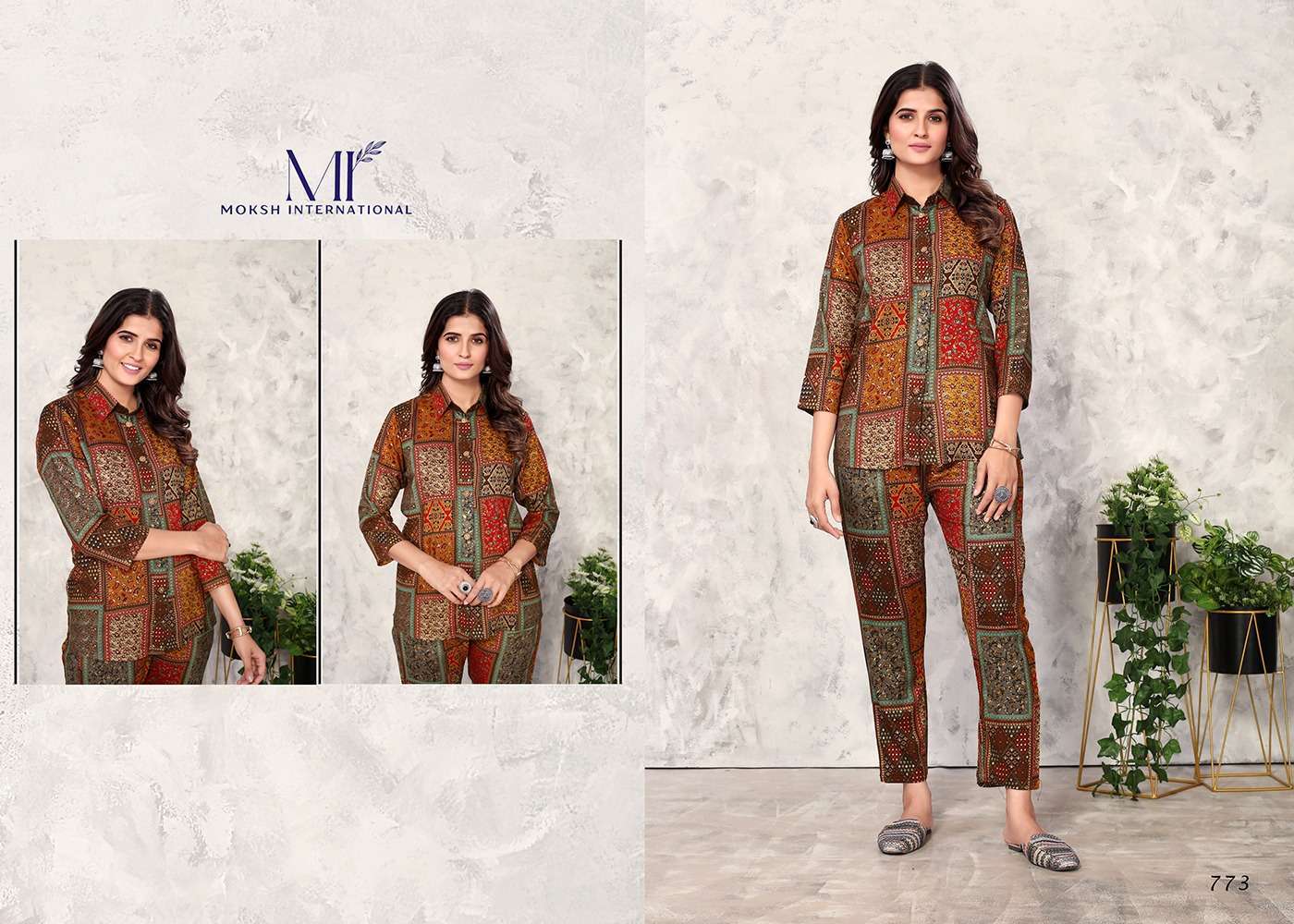 Moksh International Co-ord Set Vol-1 co-ord set Wholesale market india