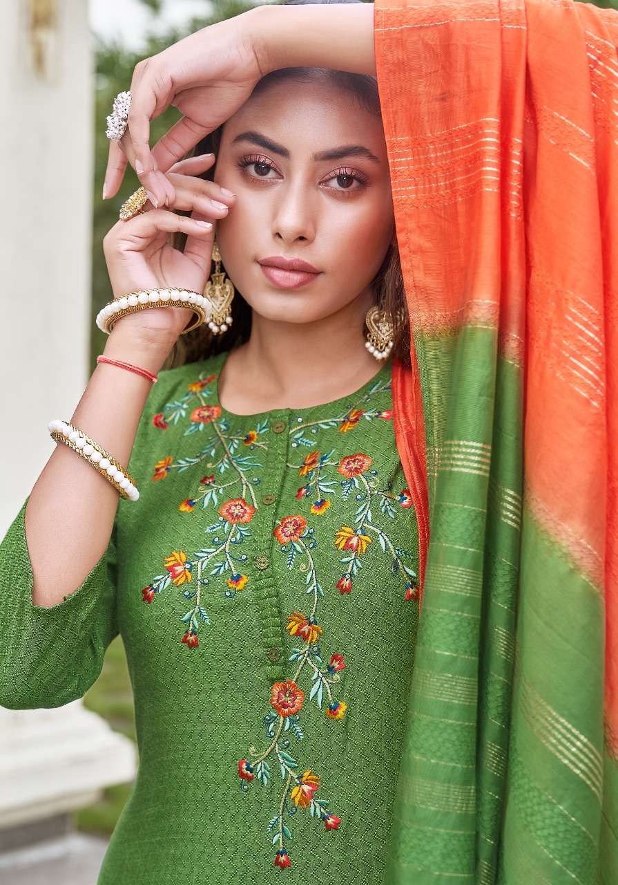 pink mirror roseberry boutique kurti collection wholesale kurti pent duppta 
