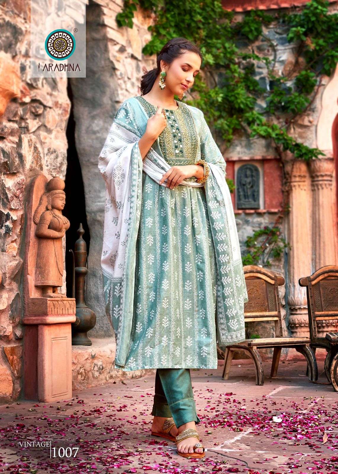Aradhna vintage vol 1 cotton nyracut kurti wholesale