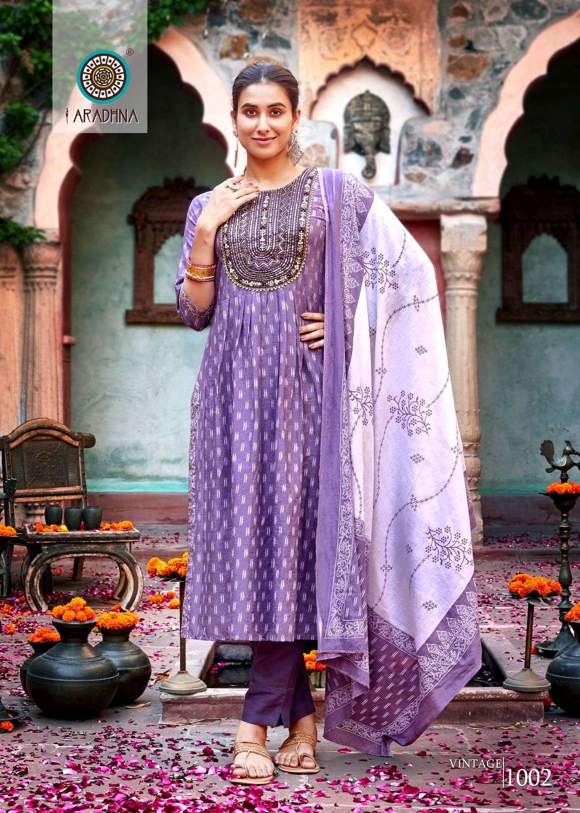 Aradhna vintage vol 1 cotton nyracut kurti wholesale