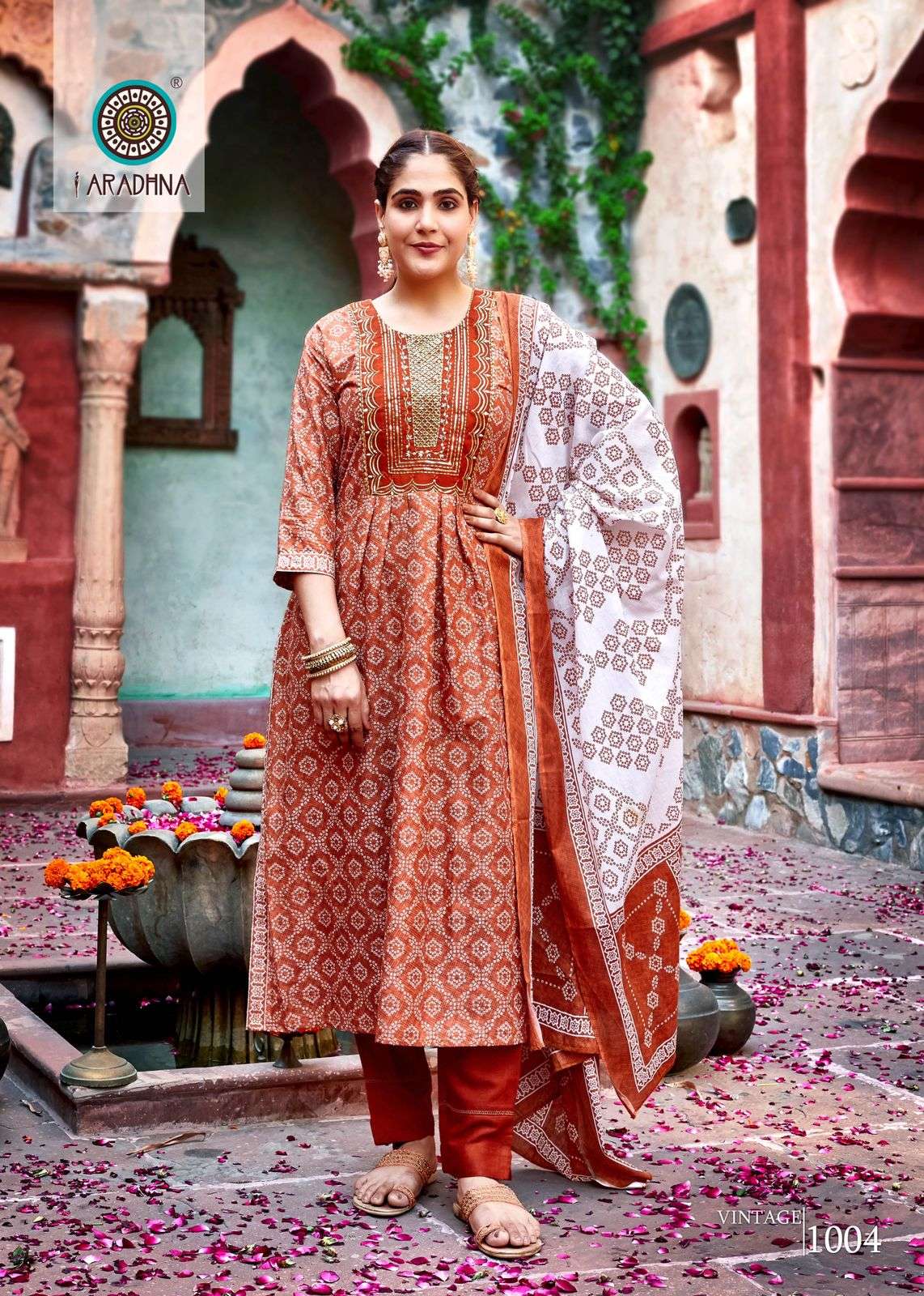 Aradhna vintage vol 1 cotton nyracut kurti wholesale