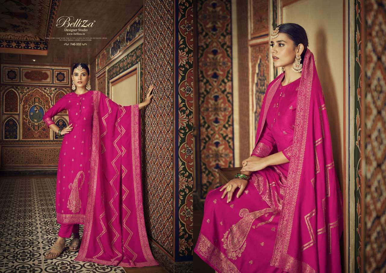 Belliza Shayarana Catalog Premium Wear Woollen Dress Materials