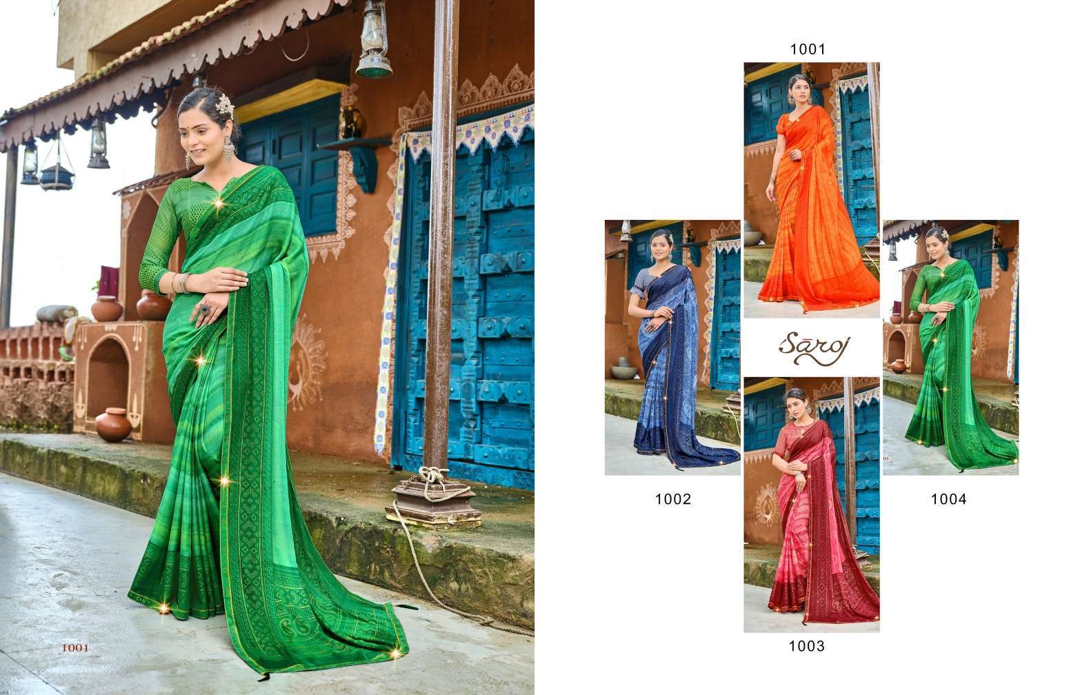 SUBHASH SPARSH CHIFFON DESIGNER SAREE | Party wear sarees, Saree designs,  Party wear