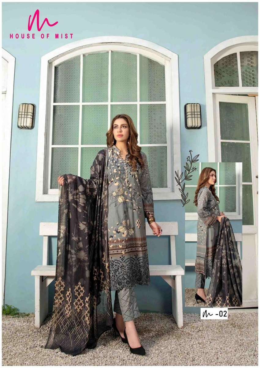 Zafira Vol 2 Heavy Lawn Karachi Cotton Dress Material Collection Design  Catalog