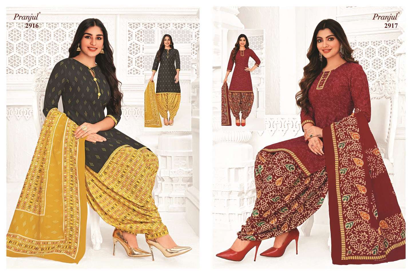 Pranjul Priyanshi 24 Cotton Printed Designer casual Wear Dress Material  Collection - The Ethnic World