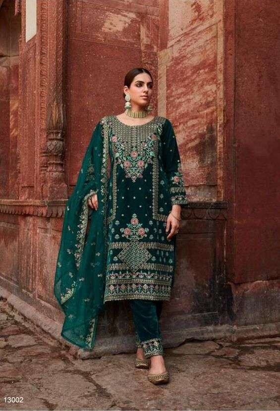 TAHJIB by DEEPSY SUITS Velevt Salwar Kameez Wholesale