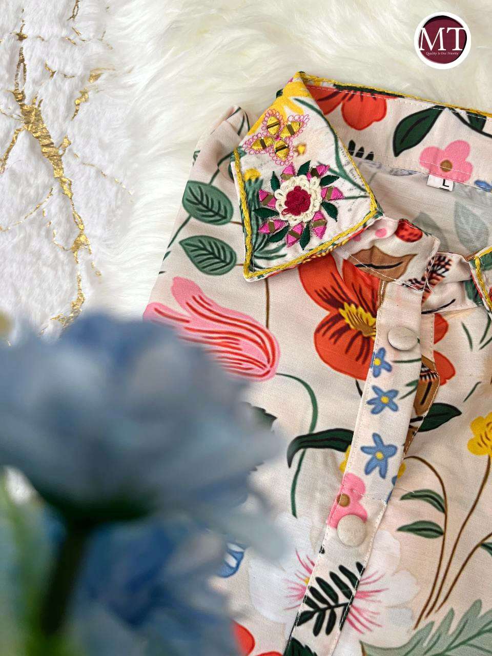Designer muslin cord set wholesale 