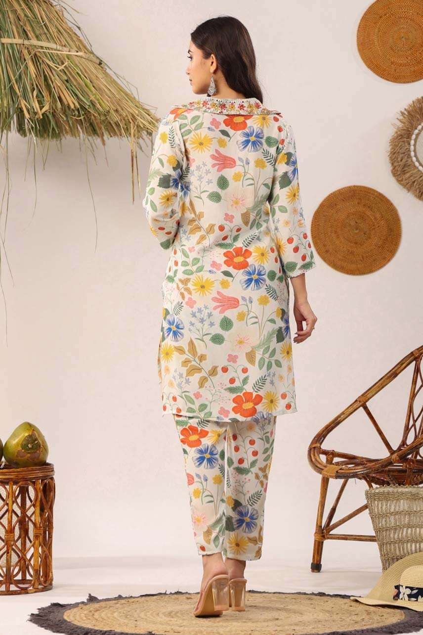 Designer muslin cord set wholesale 