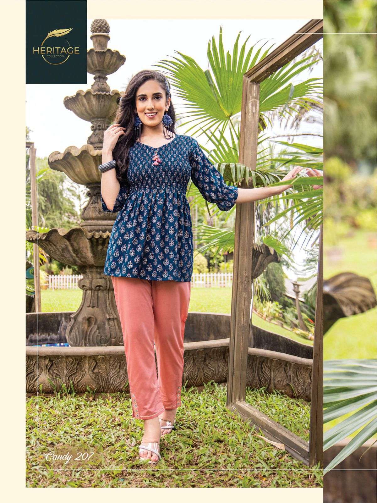 HERITAGE COLLECTION CHERRY Kurti wholesaler in surat 