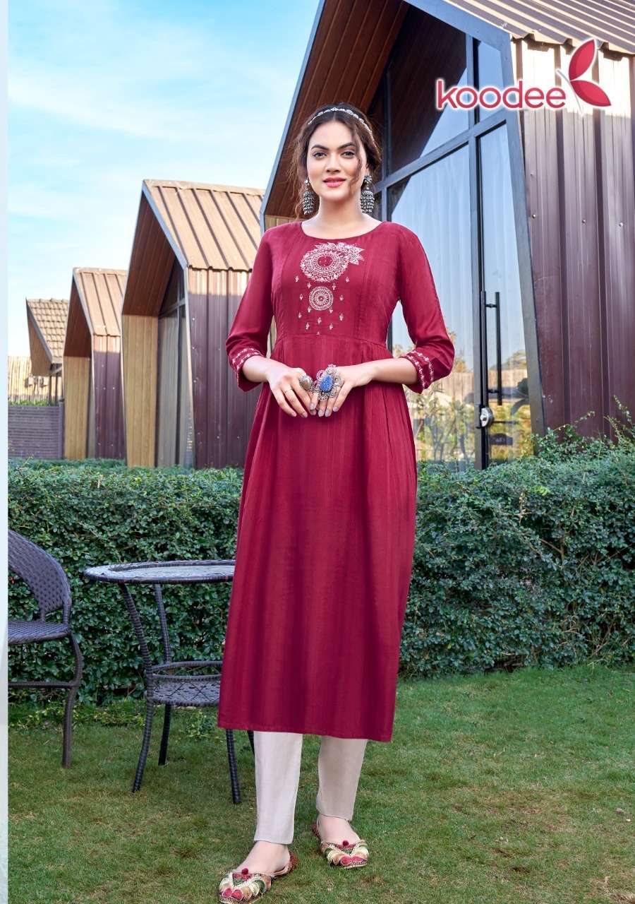  Koodee Morni vol 1designer  Kurti Wholesale market