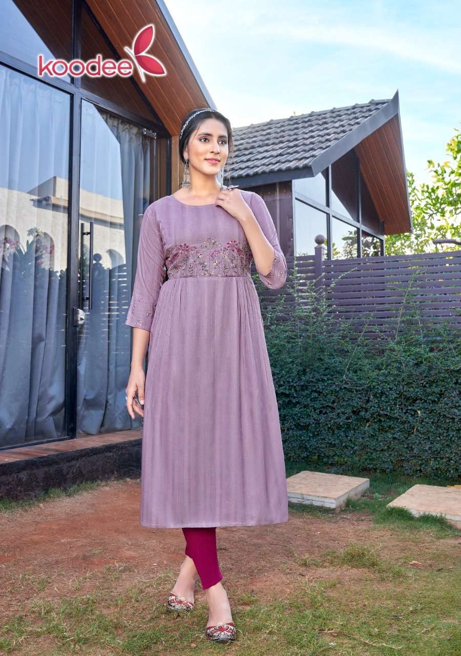  Koodee Morni vol 1designer  Kurti Wholesale market