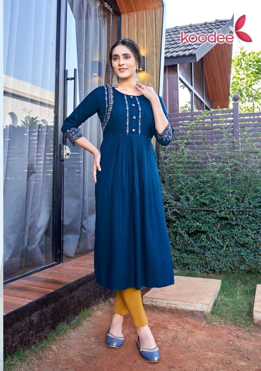  Koodee Morni vol 1designer  Kurti Wholesale market