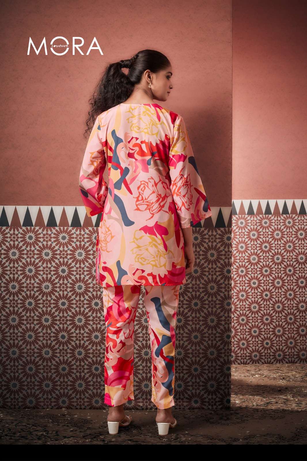 Madhav Fashion Mora Linen2  Cord Set Wholesale