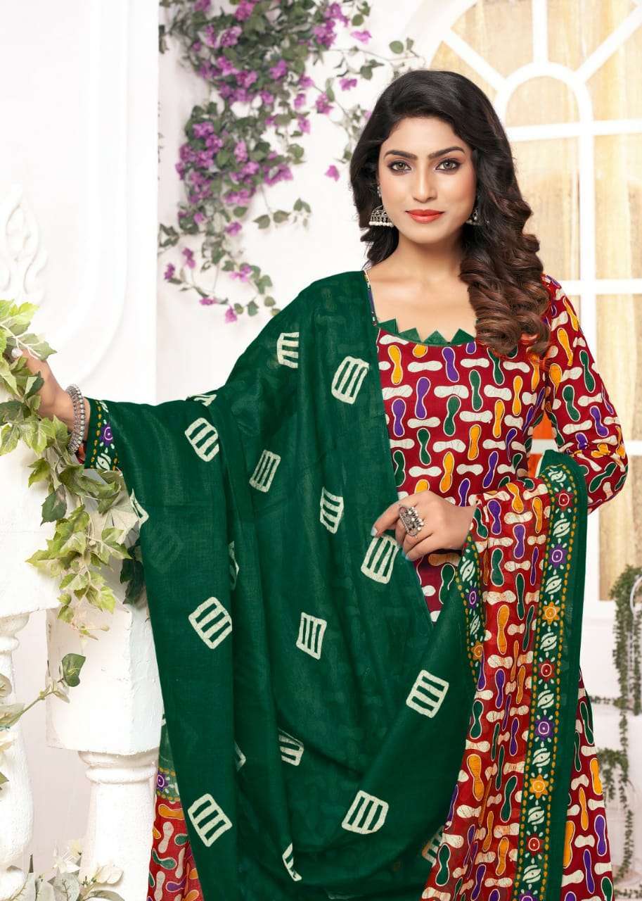 Devi Prersent Khushi Patiyala Vol 1 Pure cotton dress material wholesale  rate supplier