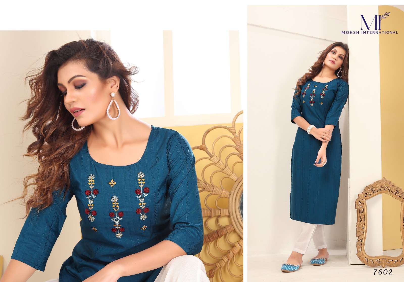 Diva vol 9 by Poonam designer cotton Kurtis wholesale supplier Gujarat -  NITYANX