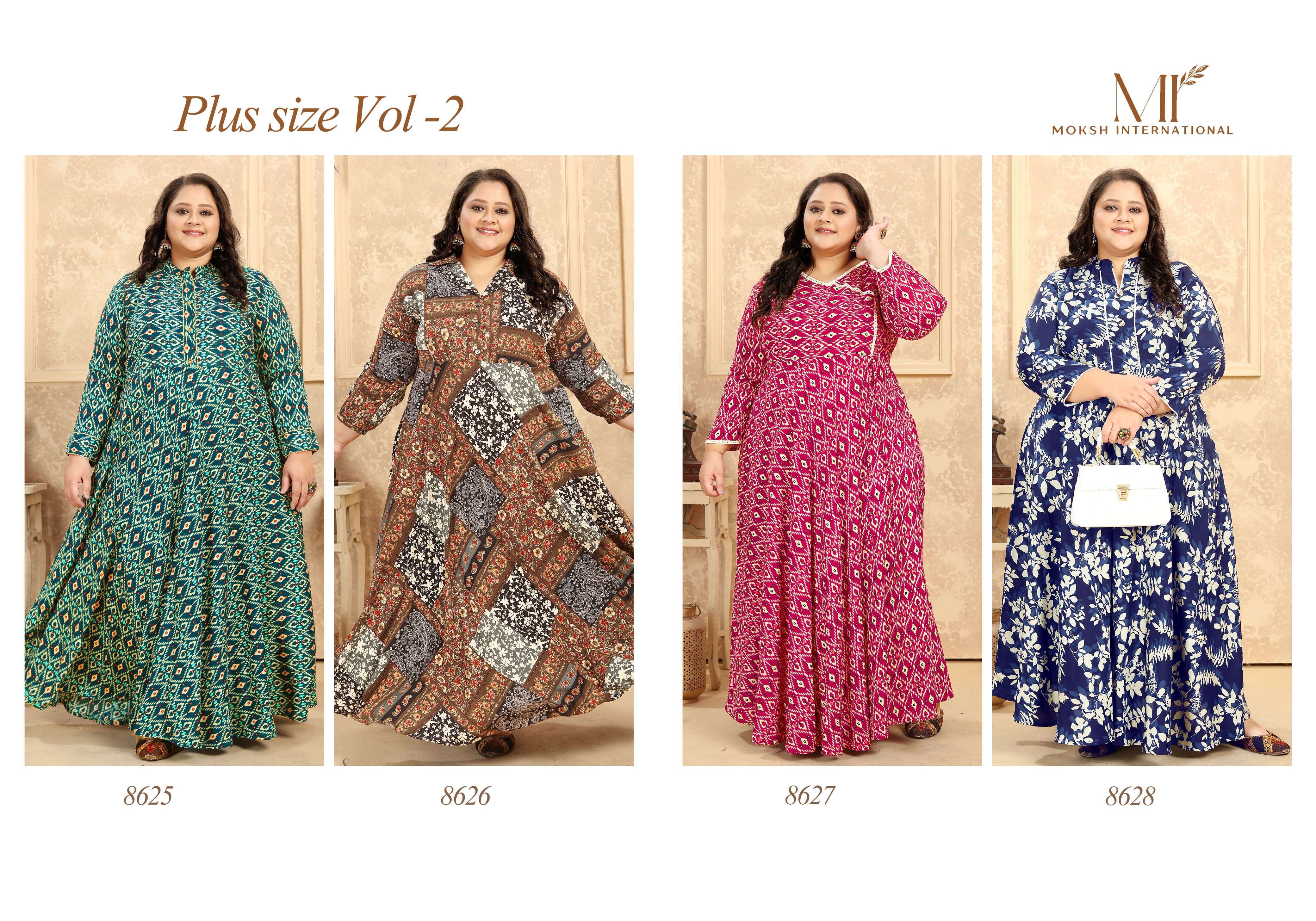 Moksh International Plus Size Vol- 2 Wholesale kurti manufacturer