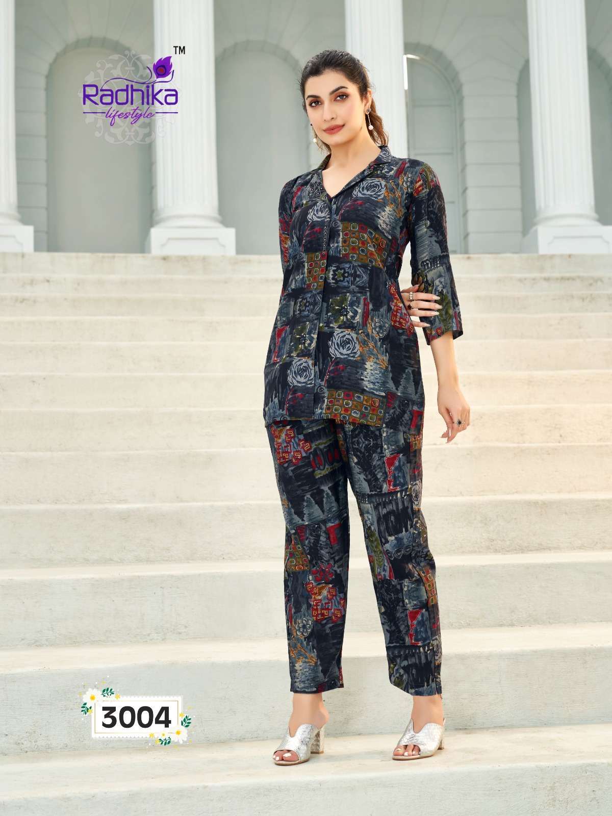 RADHIKA lifestyle vol  3 cord set wholesale surat 