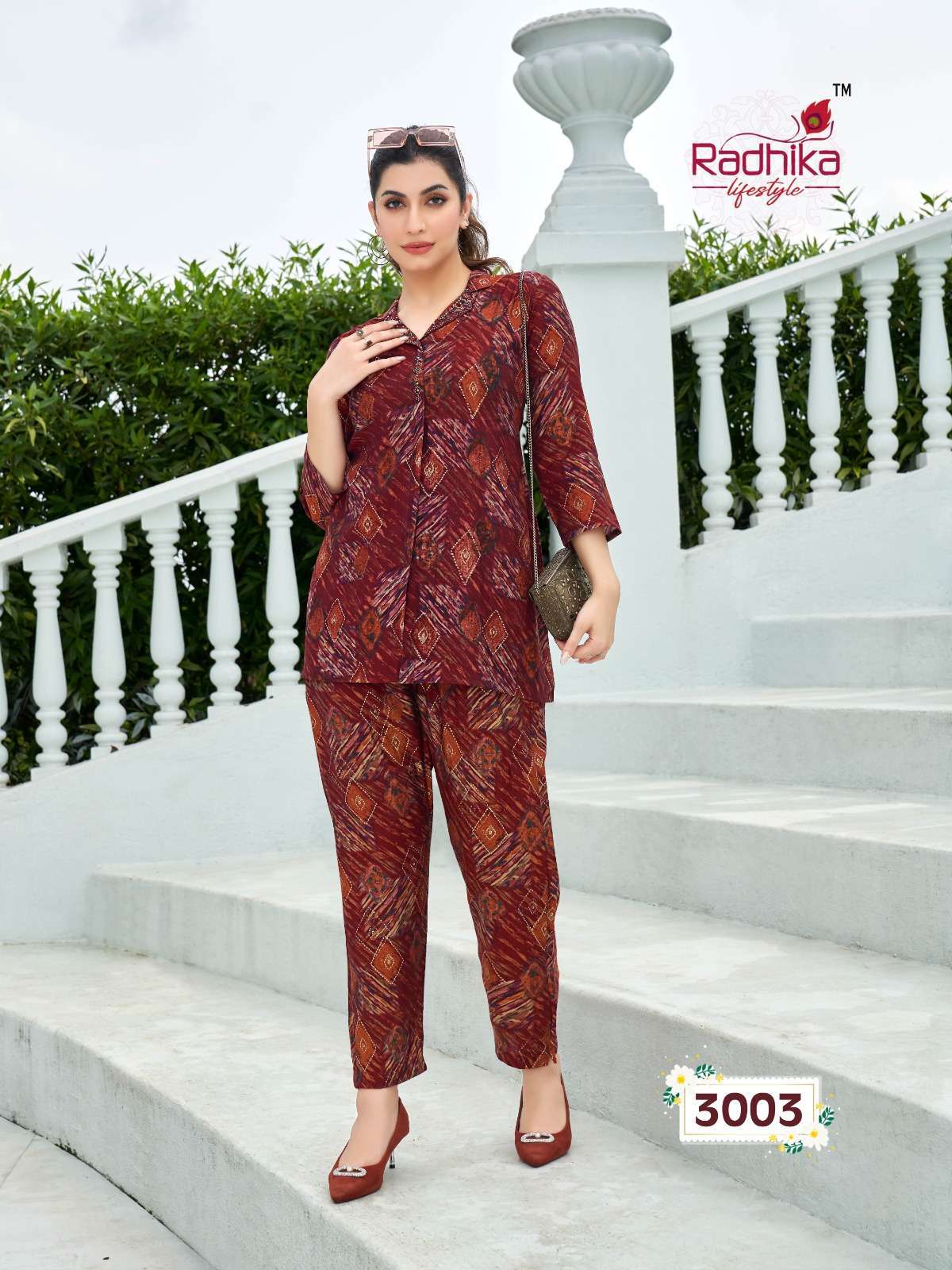 RADHIKA lifestyle vol  3 cord set wholesale surat 