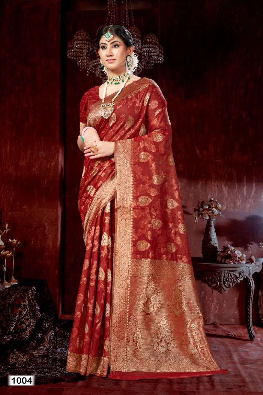 Riwazo BLUE SKY VOL-4 Designer Organza Surat  Saree market
