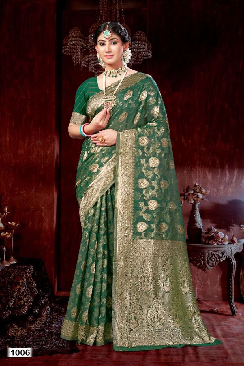 Riwazo BLUE SKY VOL-4 Designer Organza Surat  Saree market
